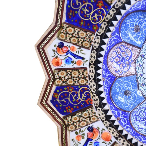 ساعت میناکاری مدل دست ساز خورشیدی کد 35 - Image 3