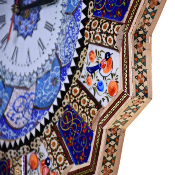 ساعت میناکاری مدل دست ساز خورشیدی کد 35 - Image 4